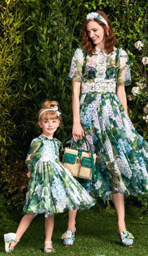 dolce gabbana fake mother daughter set|Matching mum & daughter outfit .